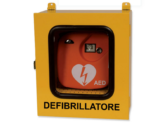 ARMADIETTO PER DEFIBRILLATORI CON ALLARME - uso esterno