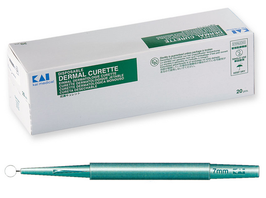 CURETTE DERMATOLOGICHE KAI diametro 7 mm
